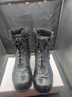 Men's Black‎ Tactical Lace-Up Combat Boots